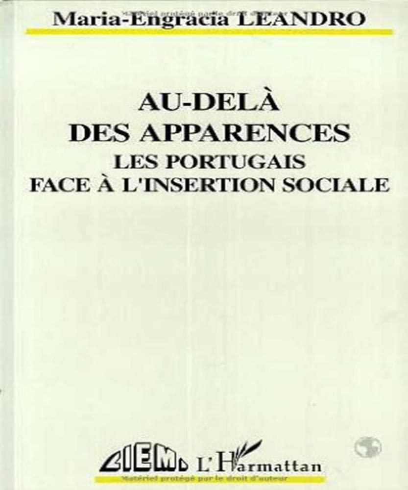 Au-delà des apparences: Les Portugais face à l'insertion sociale 9782738432308