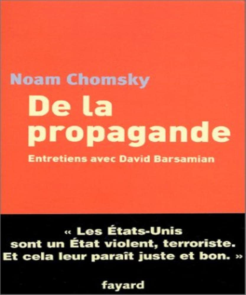 De la propagande 9782213612669