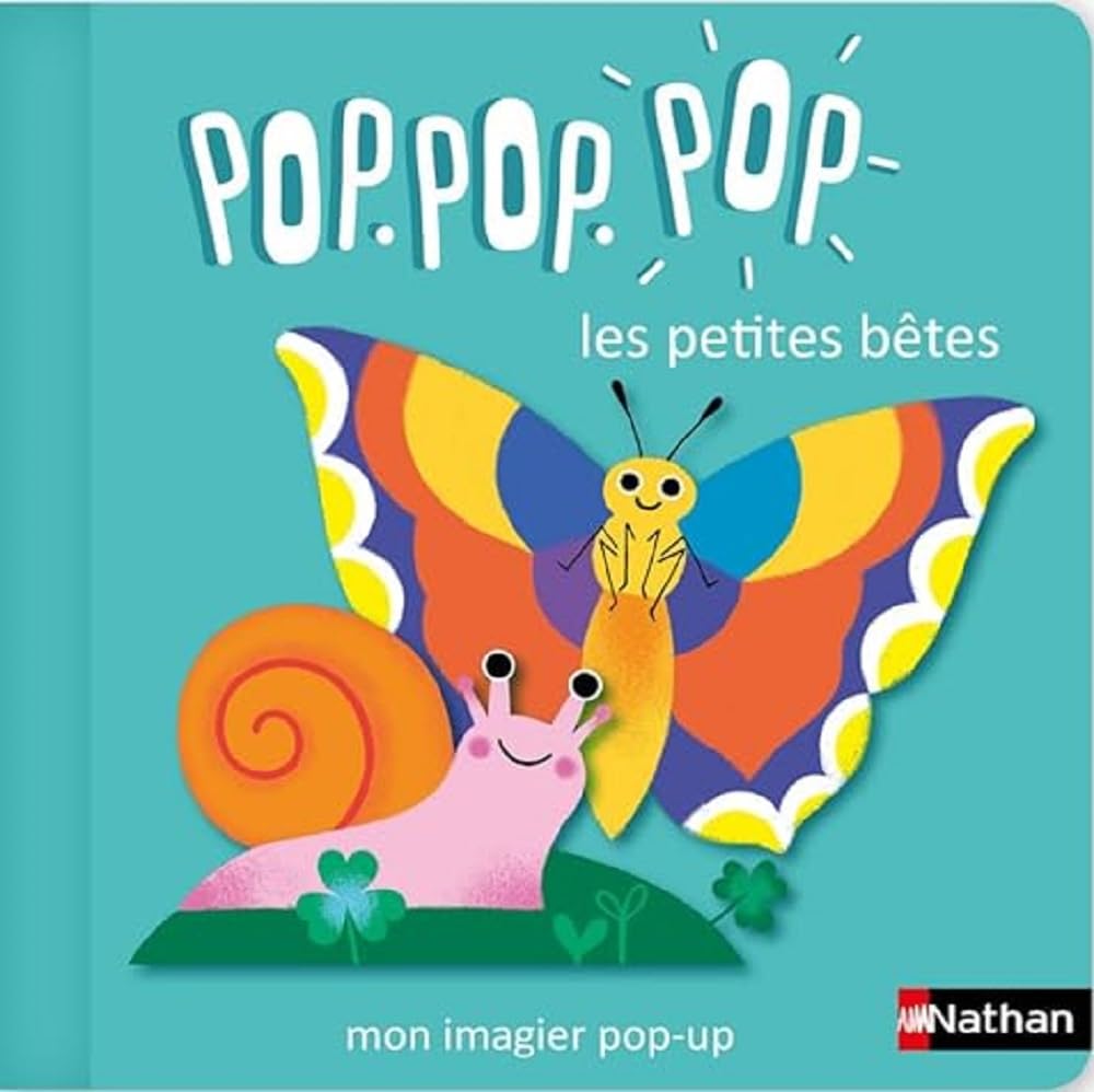 Pop.pop.pop - L'imagier pop-up des petites bêtes - Livre d'éveil dès 1 an 9782092494264
