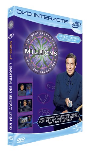 Qui Veut Gagner des Millions-Le DVD-3ème (Edition familiale illustrée) [DVD Interactif] 5050582369335