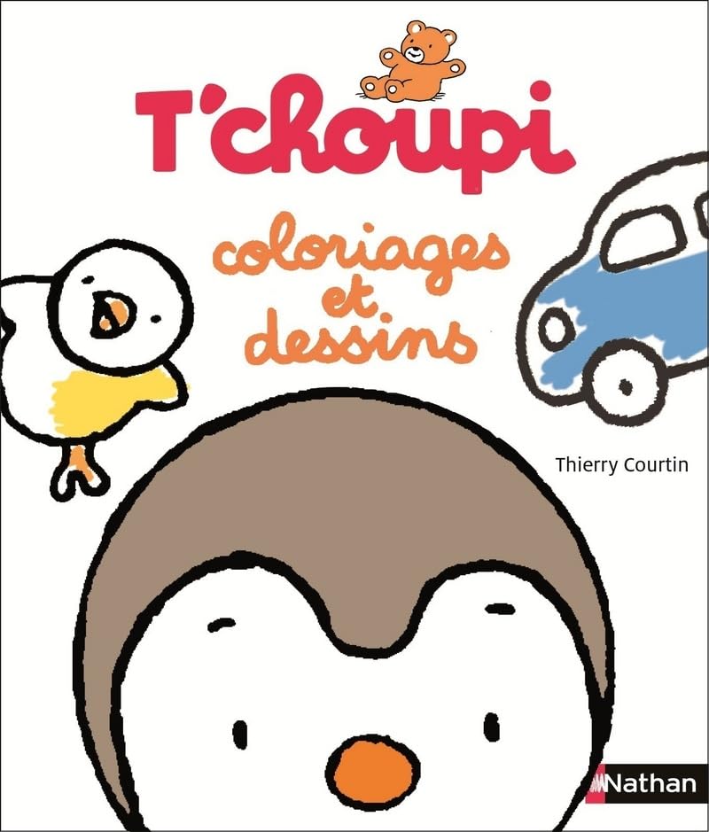 Mon gros cahier de coloriages et dessins T'choupi - Colorier et développer les gestes graphiques avec T'choupi Dès 2 ans 9782092559321