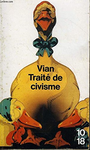 "Traité de civisme" par Boris Vian 9782264010766