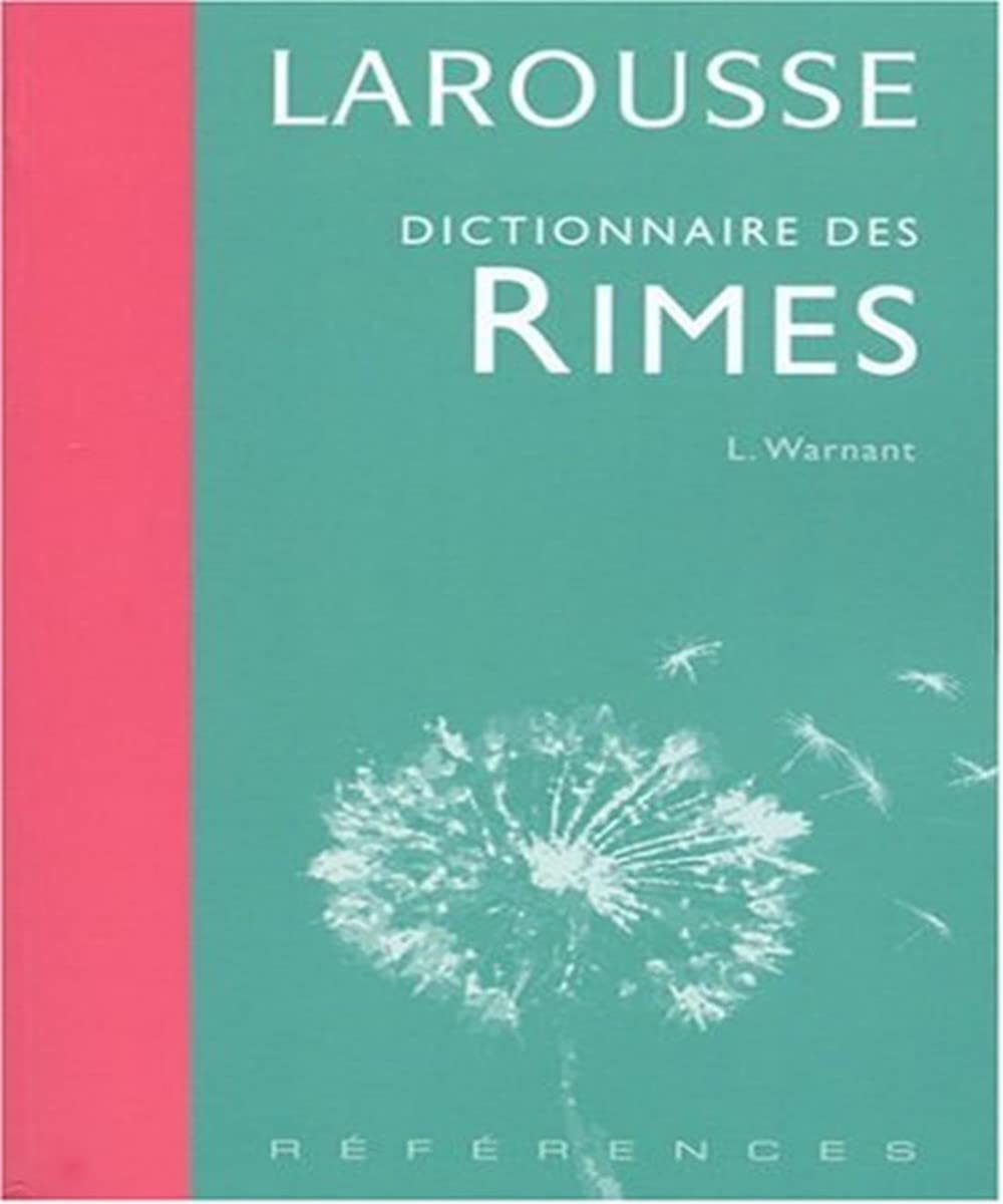 Dictionnaire Des Rimes 9782035712448