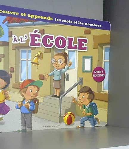 A L'ECOLE 9782846904070