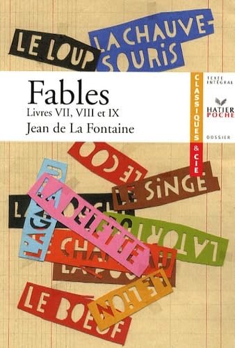 Fables: Livres VII, VII, IX 9782218927867