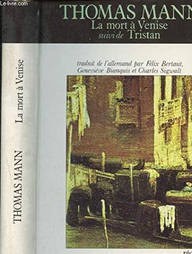 La mort à Venise suivi de Tristan 9782286090487