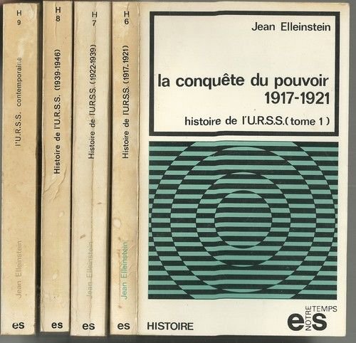 Histoire de l'URSS (Complet – Les 4 tomes) avec le coffret 
