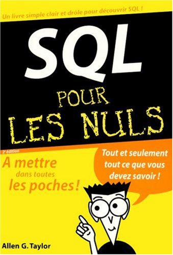 SQL pour les nuls 9782844277268