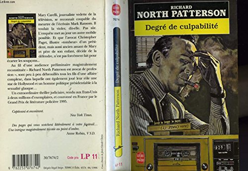 Degré de culpabilité 9782253076742