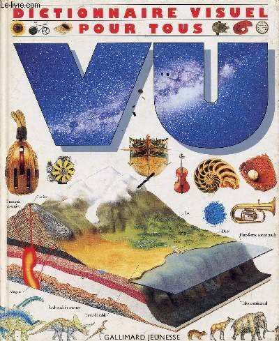 DICTIONNAIRE VISUEL POU 9782070587469