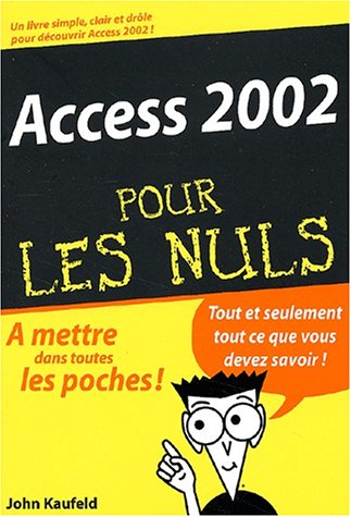 Access 2002 9782844272539