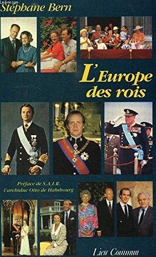 L'europe des rois 9782867051142