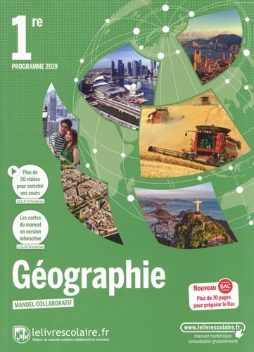 Géographie + Education morale et Civique 1re 9782377601547