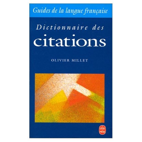 Dictionnaire des citations 9782253160021
