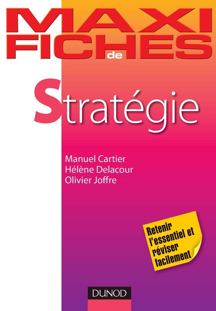 Maxi fiches de Stratégie 9782100526505