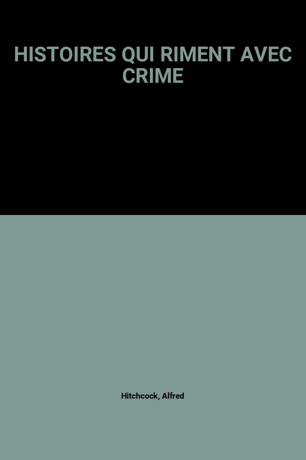 HIST QUI RIMENT AVEC CRIME 9782266033299