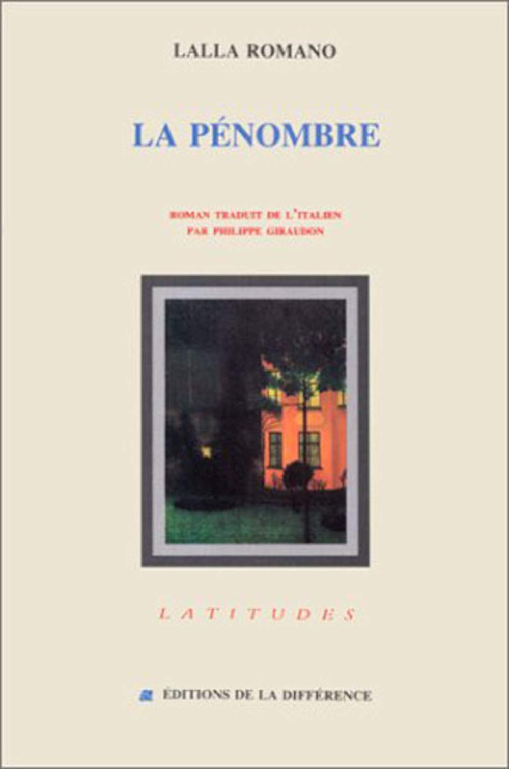 La pénombre 9782729108373