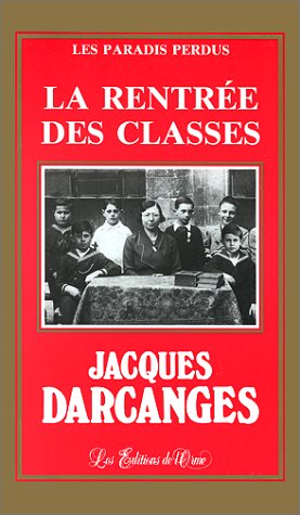 La rentrée des classes 9782950393937