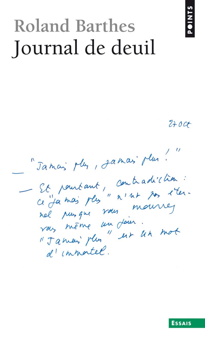 Journal de deuil. 26 octobre 1977 - 15 septembre 1 9782757826225