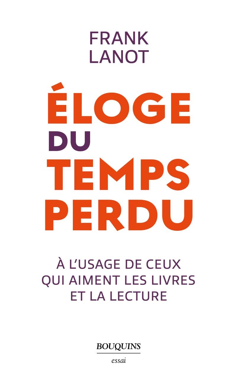 Éloge du temps perdu 9782382923313