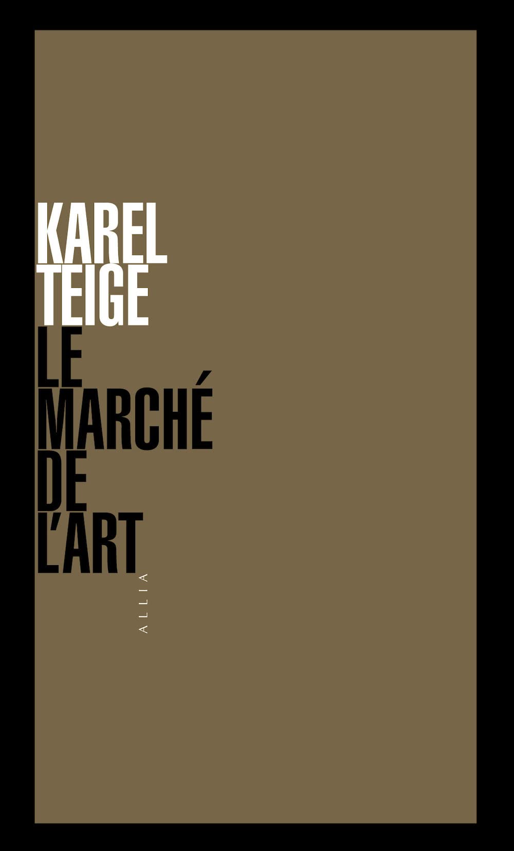 Le marché de l'art 9782844850348