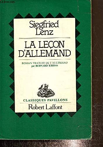 La Leçon d'allemand 9782221046678