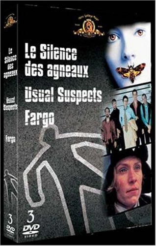 Coffret thriller 3 DVD : Usual suspects - Le silence des agneaux - Fargo - Coffret 3 DVD 3700259825832