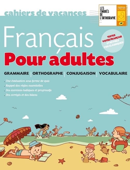Cahier de vacances français - pour adultes 9782360750559