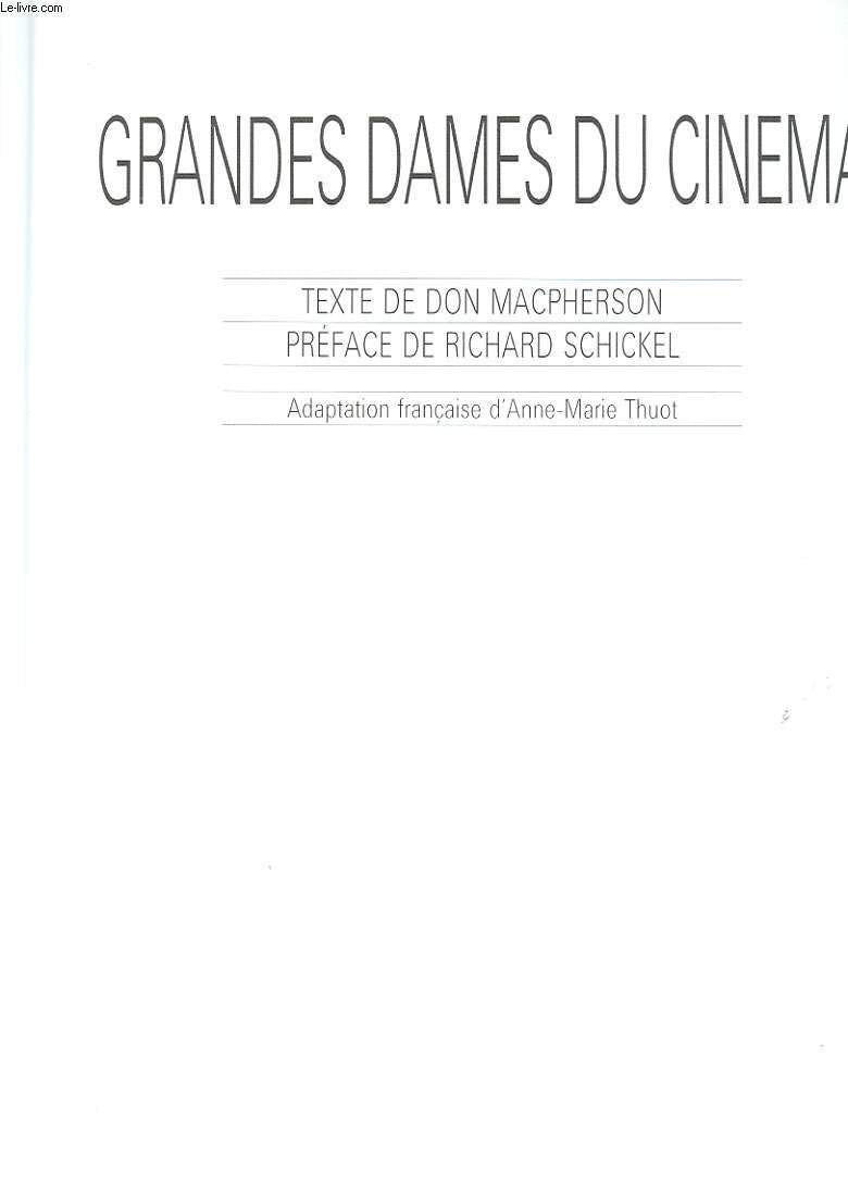 Grandes dames du cinéma 9782700066036
