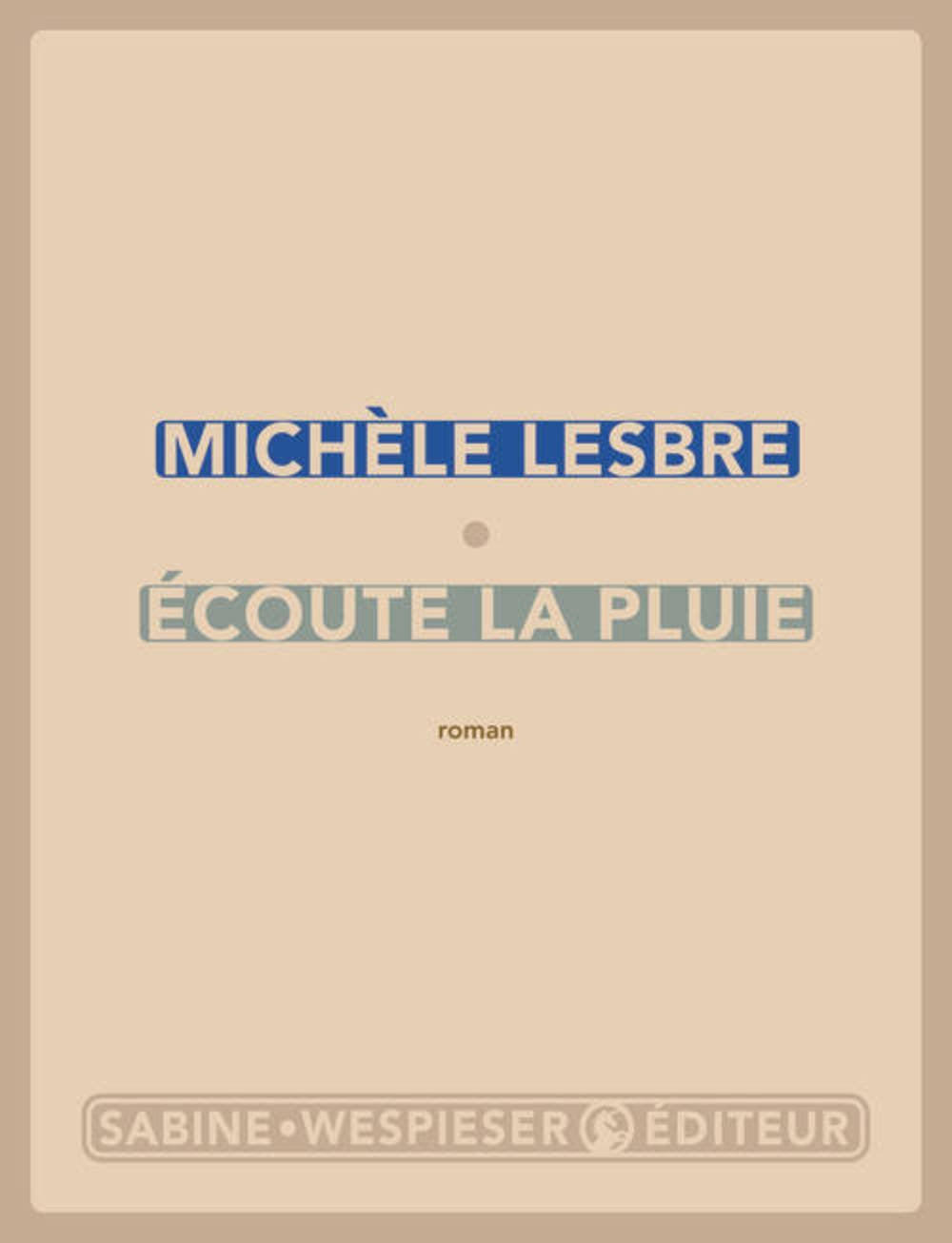 Écoute la pluie 9782848051345