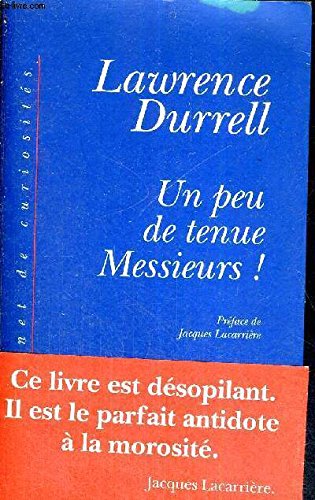 Un peu de tenue, Messieurs ! 9782841110254