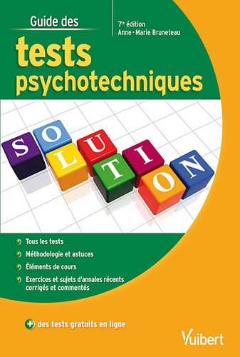 Guide des tests psychotechniques 9782311005073