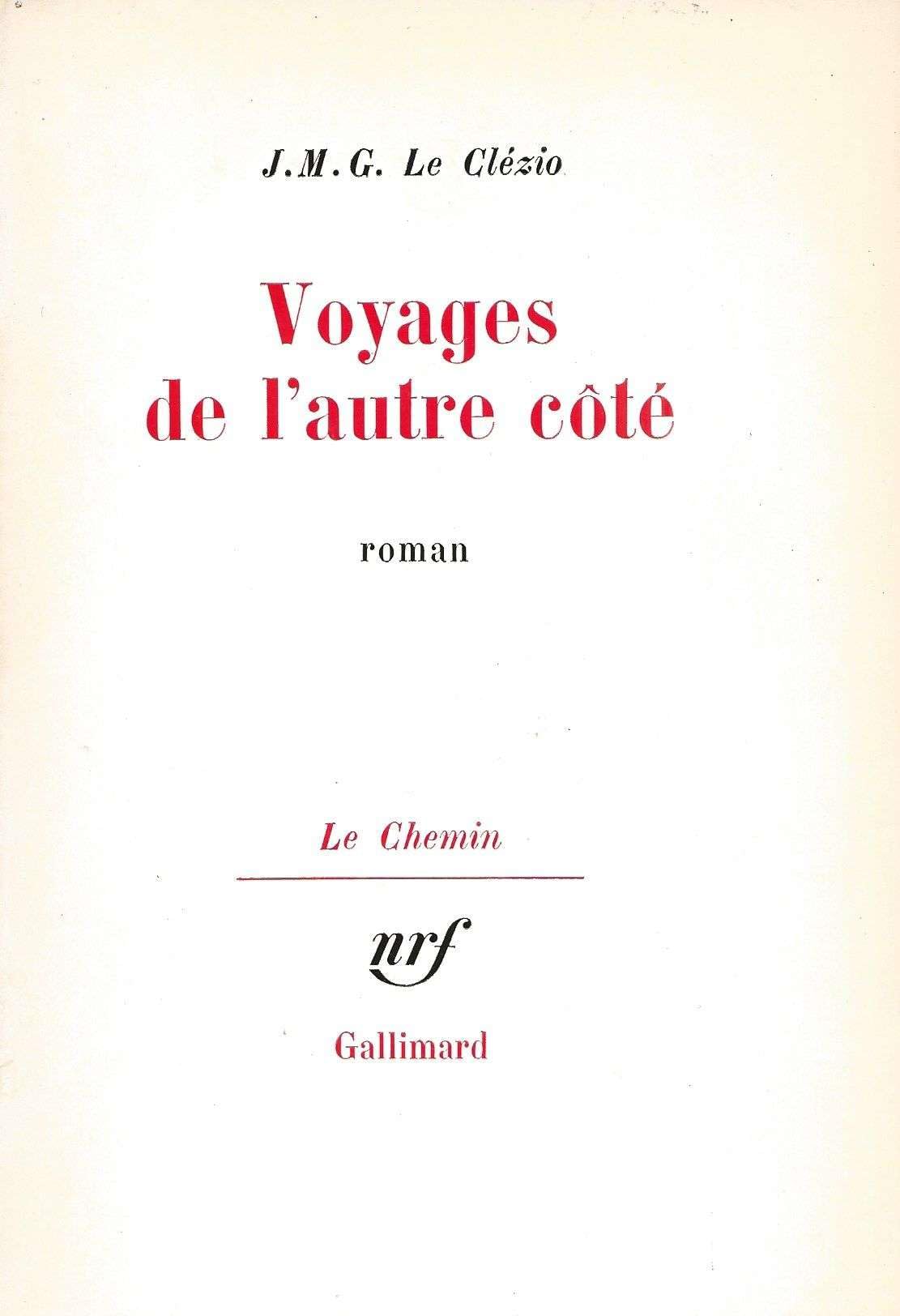 Voyages de l'autre côté 9782070181308