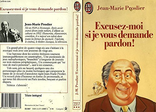 Excusez-moi si je vous demande pardon ! 9782277223177