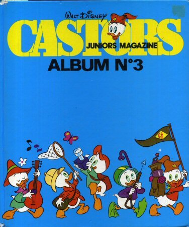 Castors Juniors Magazine - album n° 3 - n° 11 à 15 