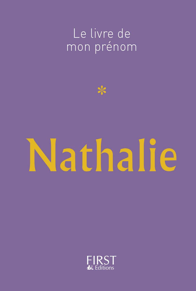 Le Livre de mon prénom - Nathalie 08 9782412023174