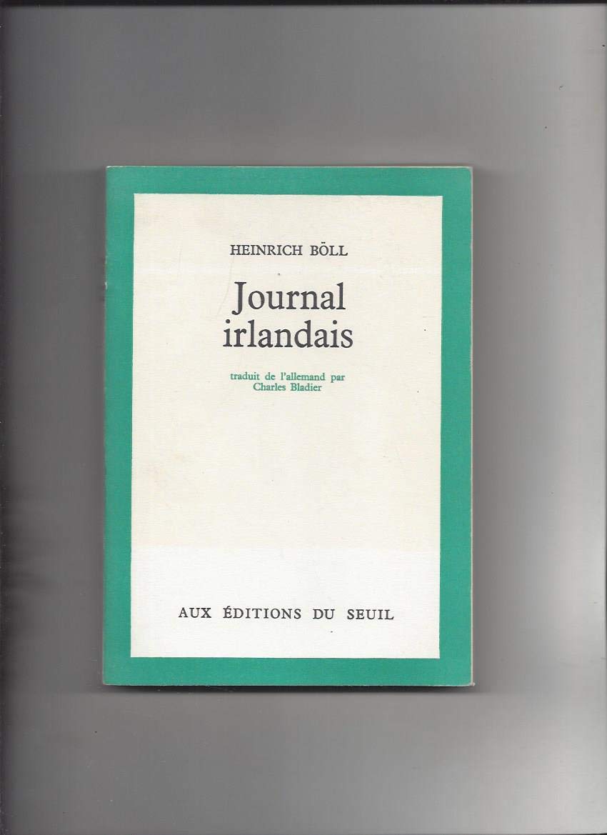 Journal irlandais 9782020015493