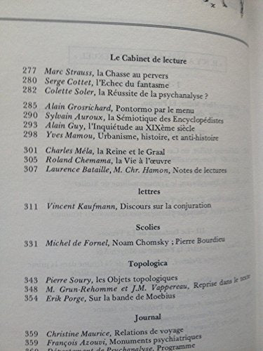 Ornicar? Revue du champ Freudien - n°22/ 23 