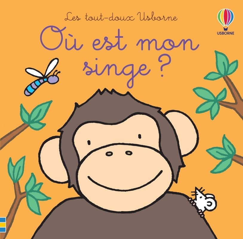 Où est mon singe ? - Les tout-doux Usborne 9781801312196