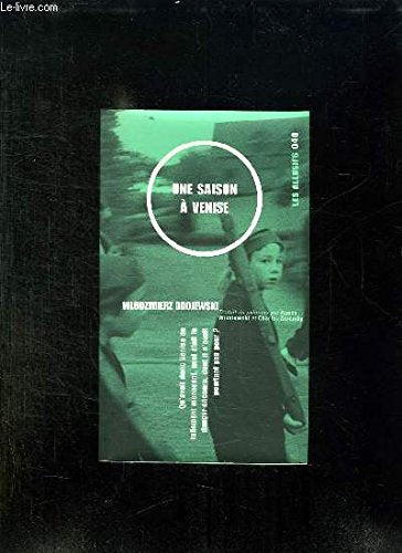 Une saison à Venise 9782922868418
