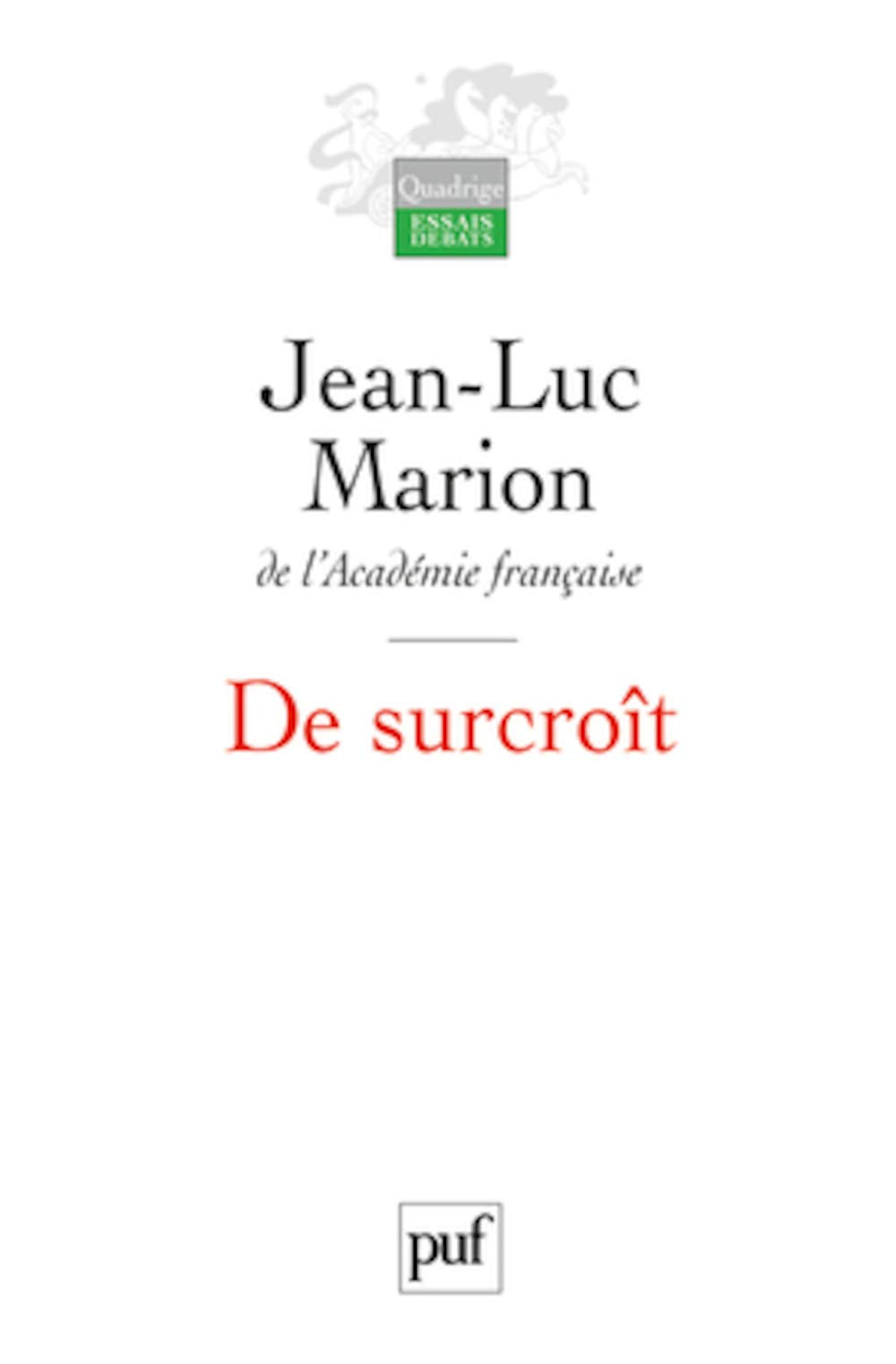 De surcroît 9782130584049