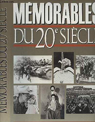 Memorables du 20e siecle (French Edition) 9782863913253