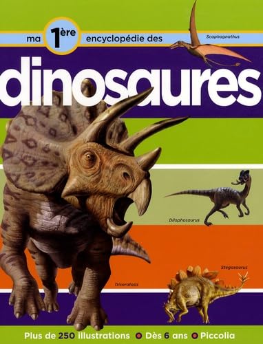 Ma première encyclopédie sur les dinosaures 9782753009547