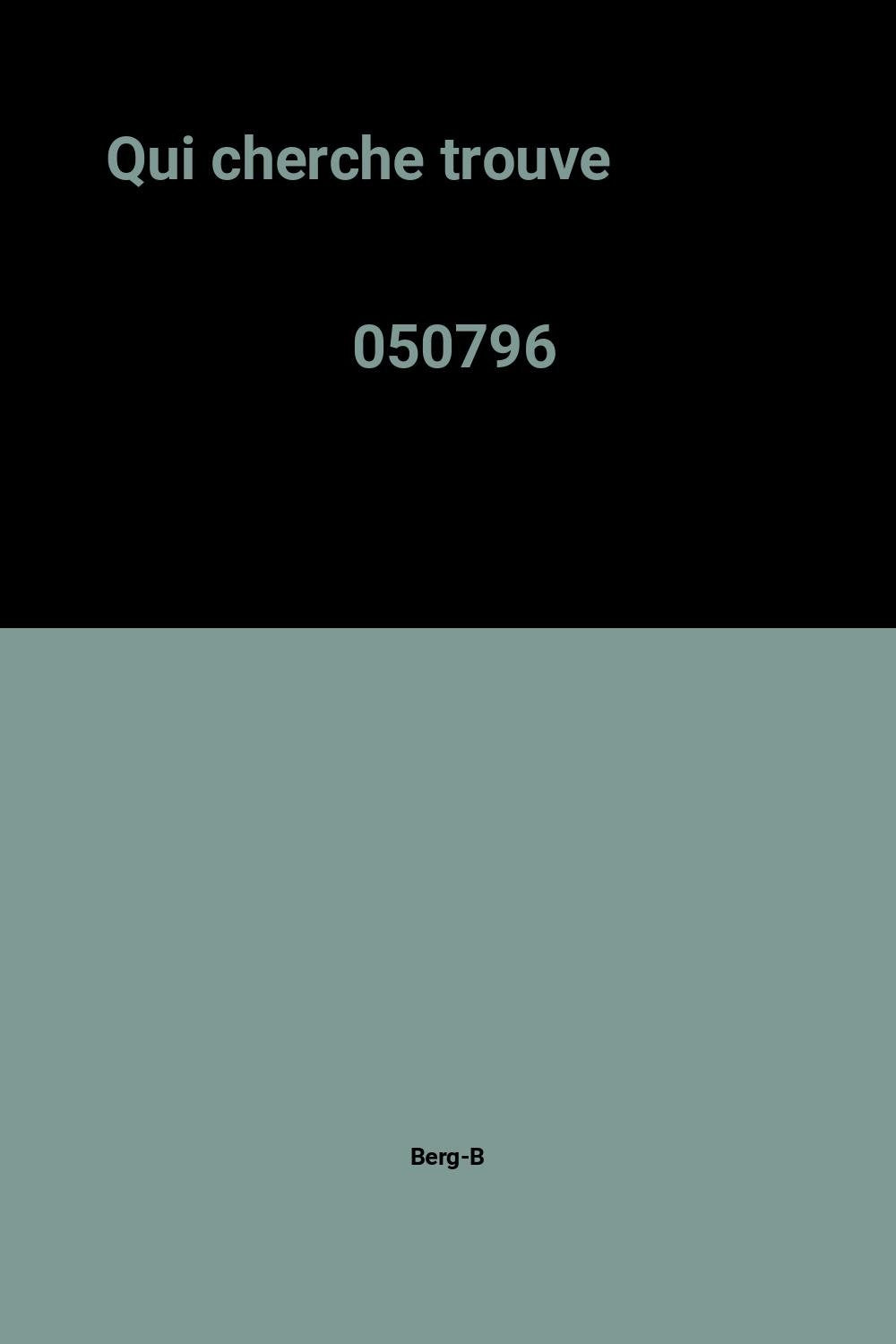 QUI CHERCHE TROUVE 9782738601698