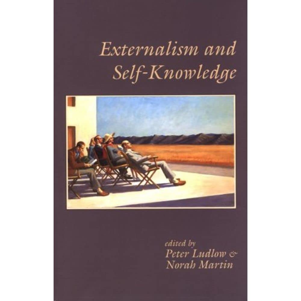 Externalism and Self-Knowledge 9781575861067