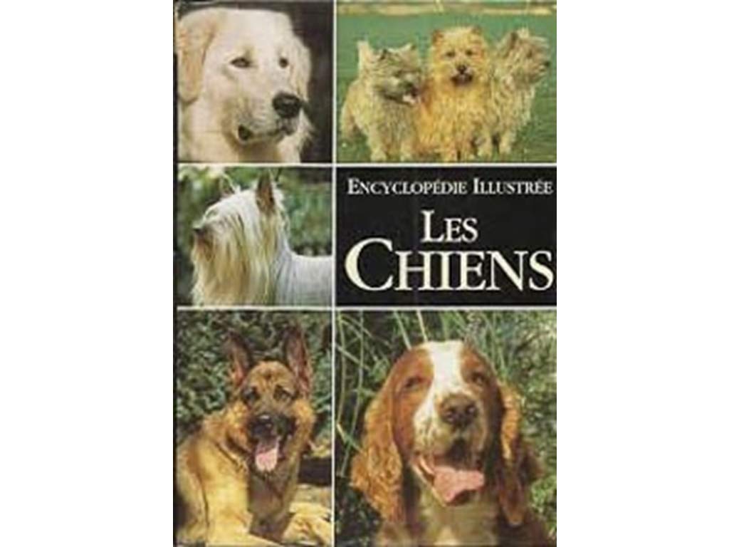 Encyclopédie illustrée, les chiens 9782000184485