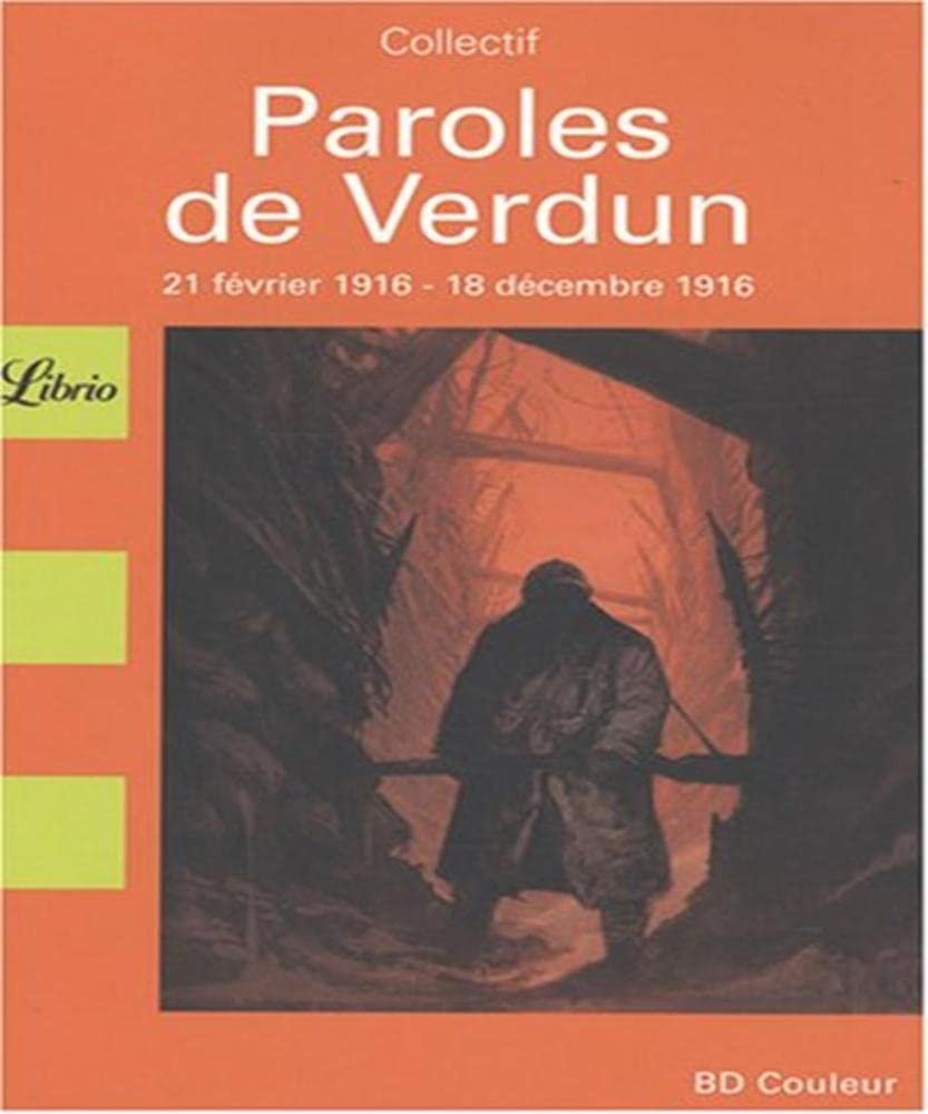 Paroles de Verdun: la bande dessinée 9782290012031