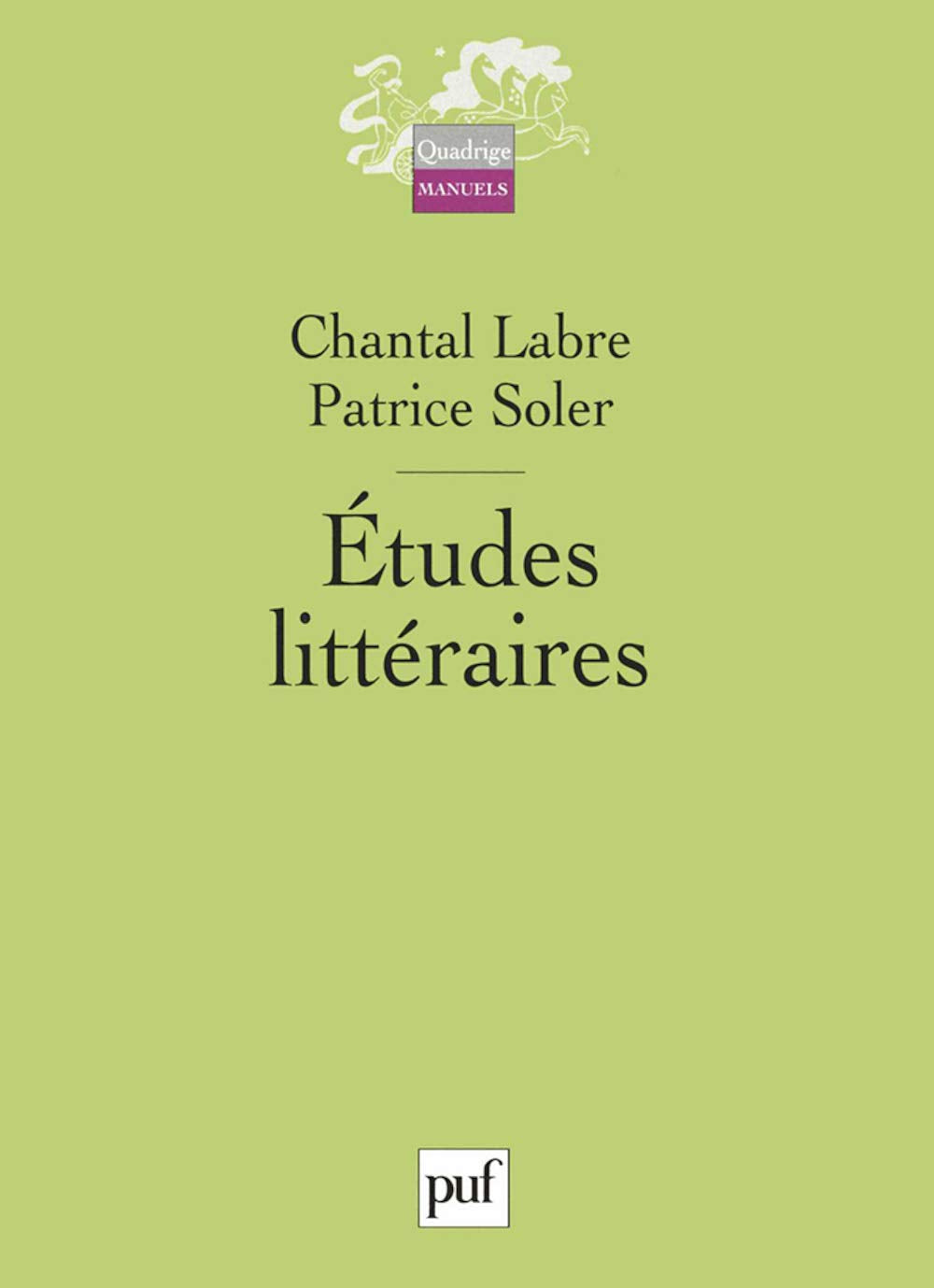 Études littéraires 9782130538387