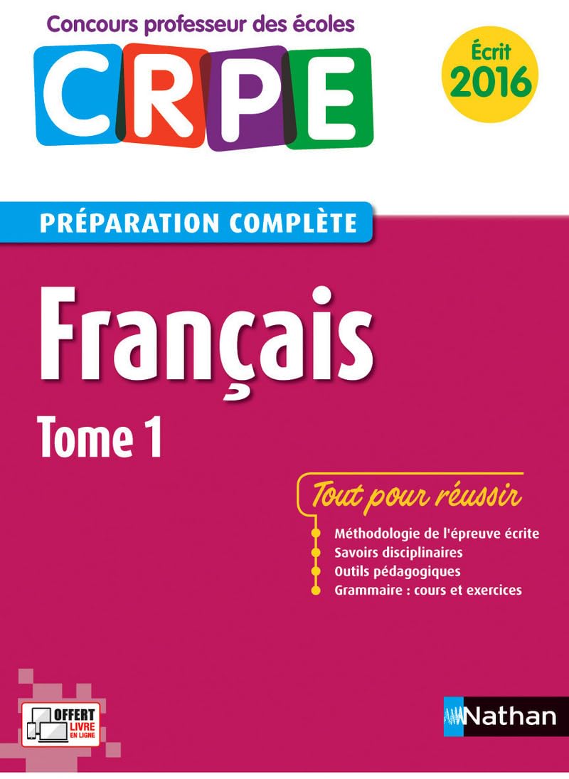 Français - Tome 1 (1) 9782091639291