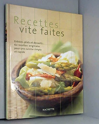 Recettes vite faites 9782012366411